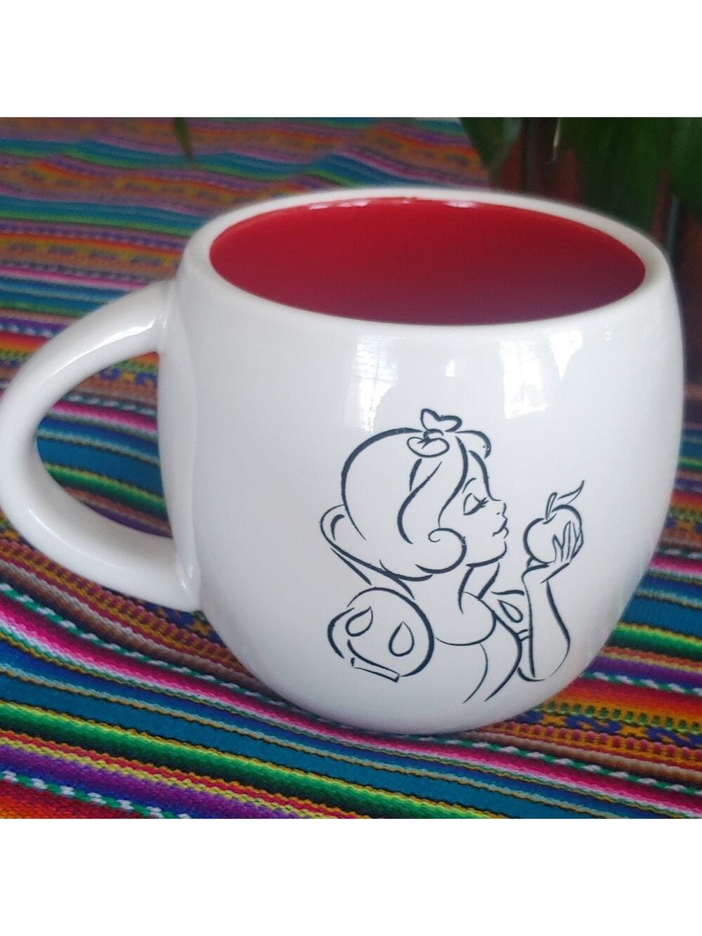 Rae Dunn Disney's Snow White Collectible Ceramic Mug